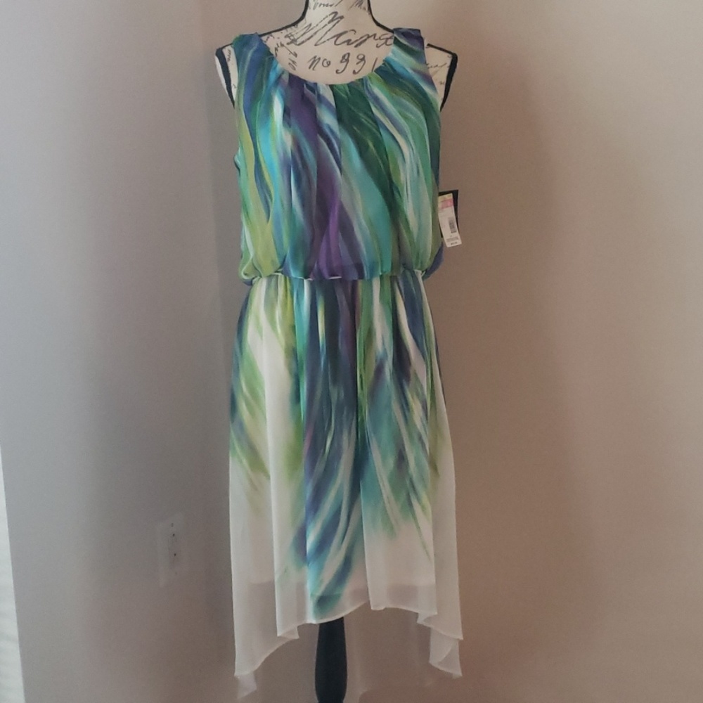 Sandra Darren Misses High-low Dress